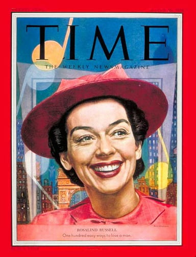 What was one of Rosalind Russell's most well-known roles?