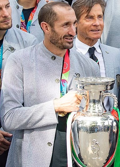 Which international tournament did Italy win with Chiellini in the squad?