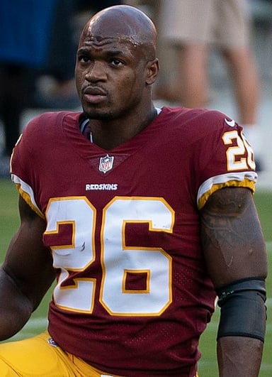 In which year was Adrian Peterson drafted into the NFL?