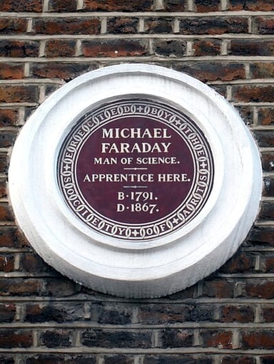 When did Michael Faraday die?