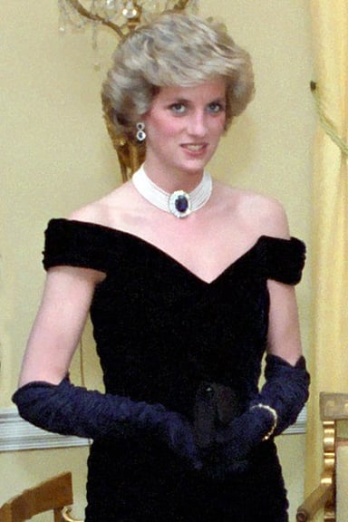 What is Diana, Princess Of Wales's eye colour?