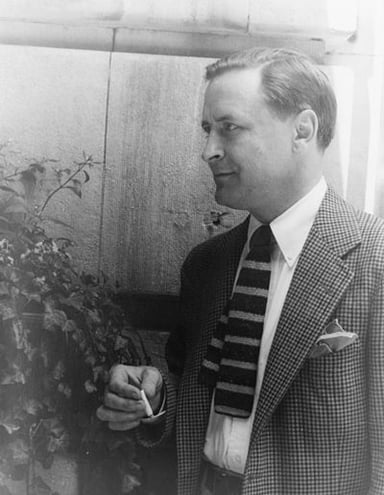 What is F. Scott Fitzgerald's native language?