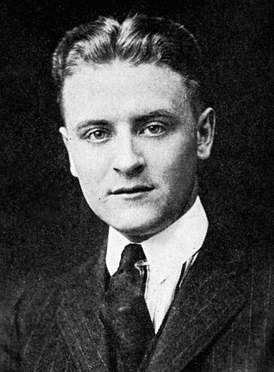 What is the height of F. Scott Fitzgerald?
