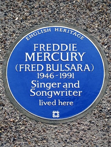 What is the birthplace of Freddie Mercury?