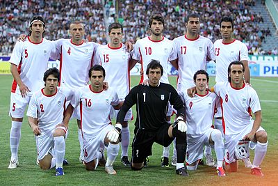 Who is the current head coach of the Iran national football team?