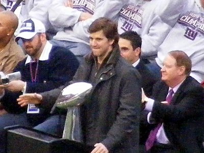 In which year was Eli Manning drafted into the NFL?