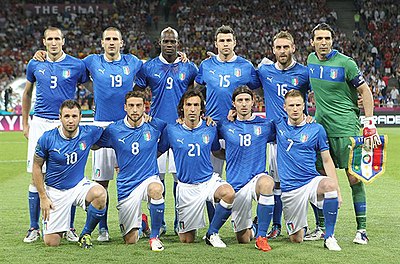 How many consecutive matches without defeat does Italy hold the world record for?