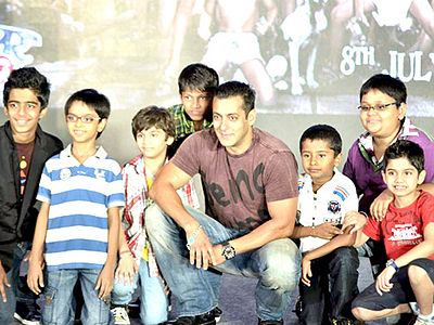 What does Salman Khan look like?