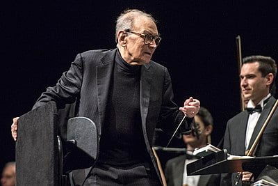 What was the place of Ennio Morricone's passing?