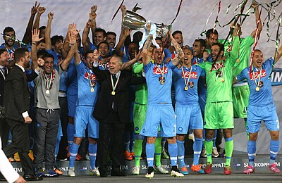 In which year did Napoli win their first Supercoppa Italiana?