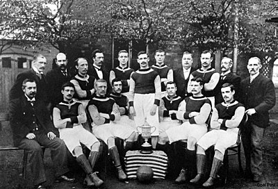 Which Aston Villa director was influential in the sport's move to professionalism in 1885?