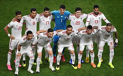 In which year did Iran first participate in the FIFA World Cup?