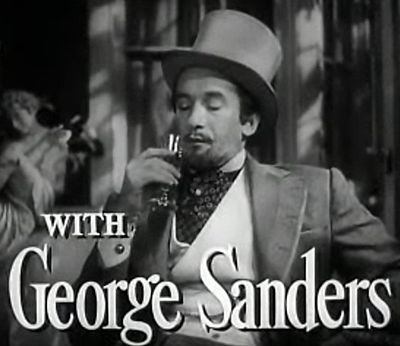 What smooth, suave character did George voice between 1941-42?