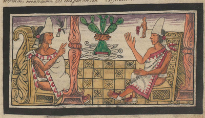 How is Moctezuma II often portrayed in historical sources?