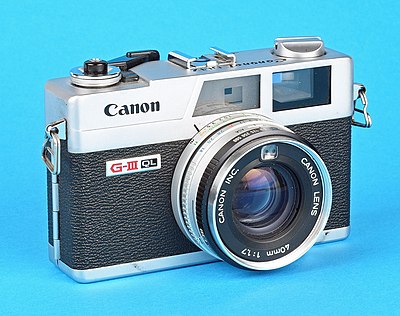 What was Canon's first camera called?