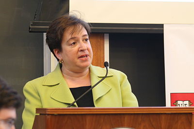 When did Elena Kagan begin her tenure as associate justice of the Supreme Court?
