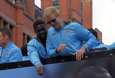 In which season did Joe Hart first win the Premier League with Manchester City?
