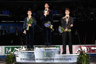 In what contest did Evan Lysacek win his Olympic gold medal?