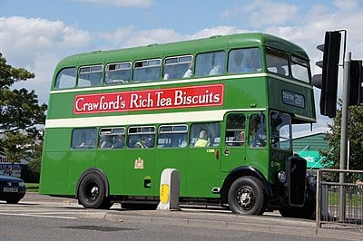 Which company manufactured most of the buses used by the Bristol Omnibus Company?