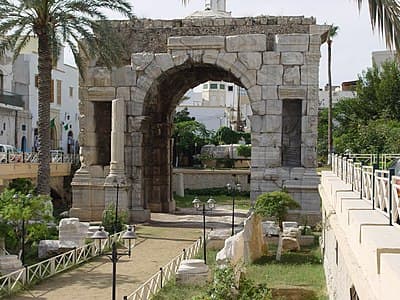 Marcus Aurelius Arch Tripoli Libya