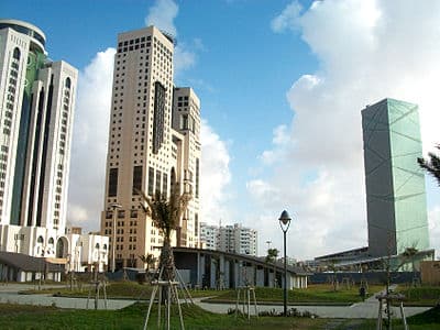 Tripoli Central Business District from Oea Park.JPG