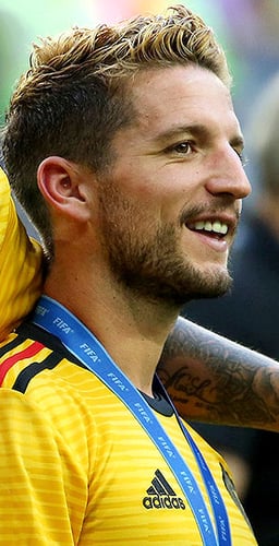In which year did Mertens make his debut for Belgium?