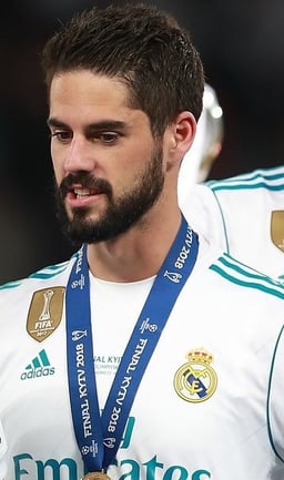 Who was Real Madrid's coach when Isco joined the team?