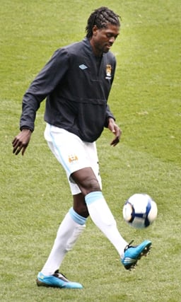 In which year did Emmanuel Adebayor make his professional debut?