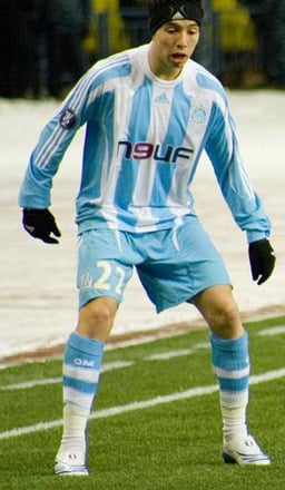 Which award did Nasri win in December 2010?