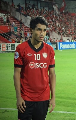 Which Thai football club is considered the main rival of Muangthong United F.C.?