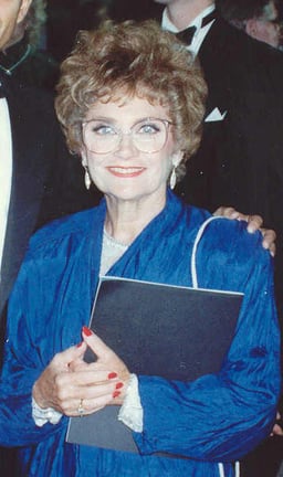 How many Golden Globe Awards did Estelle Getty win for her work on The Golden Girls show?