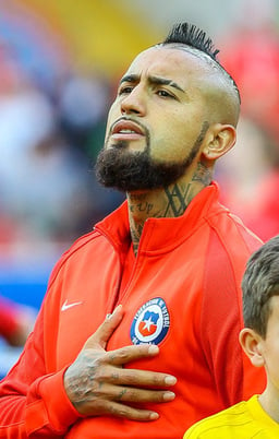 What other FIFA tournament did Vidal participate in 2017?