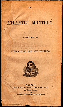 Who was the first editor of The Atlantic?