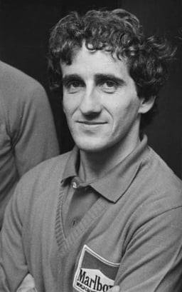 When was Alain Prost born?