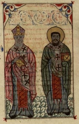 Who was one of the influential Arian churchmen that Athanasius' had a conflict with?