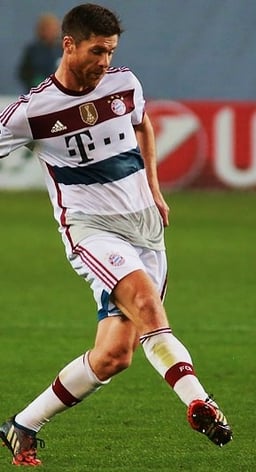 How many times did Xabi Alonso win the Bundesliga with Bayern Munich?