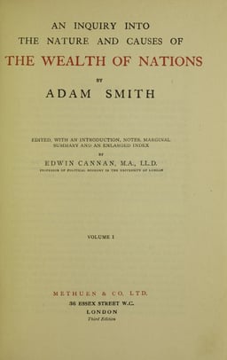 Which award did Adam Smith receive in 1767?