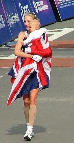 How many times did she represent Great Britain at the Olympics?