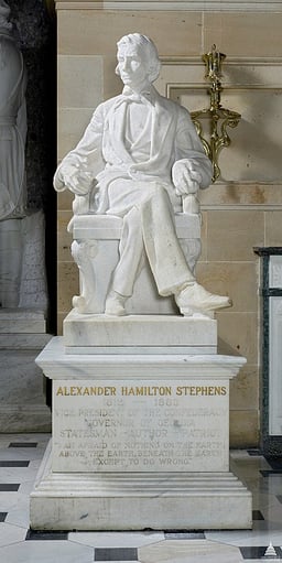 Where did Alexander H. Stephens pass away?