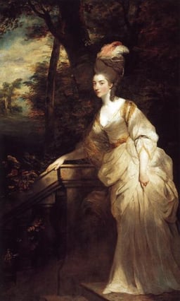 What was Georgiana Cavendish's reputed position in English peerage?