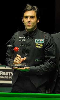 In which year did Ronnie O'Sullivan achieve his 1,000th century break in professional competition?