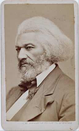 What is Frederick Douglass's native language?