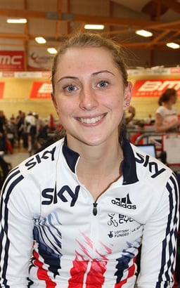 What title did Laura Kenny win in the British National Road Race Championships in 2014?