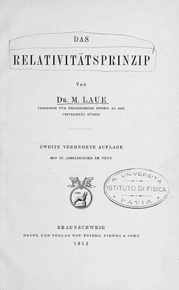 In which field did Max von Laue win a Nobel Prize?