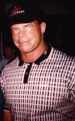 What year did Lex Luger enter the WCW Hall of Fame?