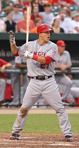 What is Mike Trout's middle name?