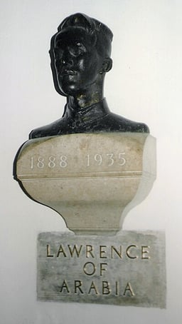 Which college did T. E. Lawrence attend at Oxford?