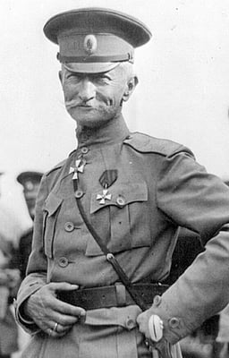 What was Brusilov's initial military training?