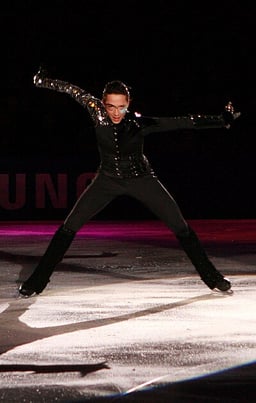 What did Johnny often do with his competition costumes?