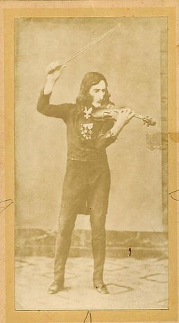 What era of music did Paganini contribute to?